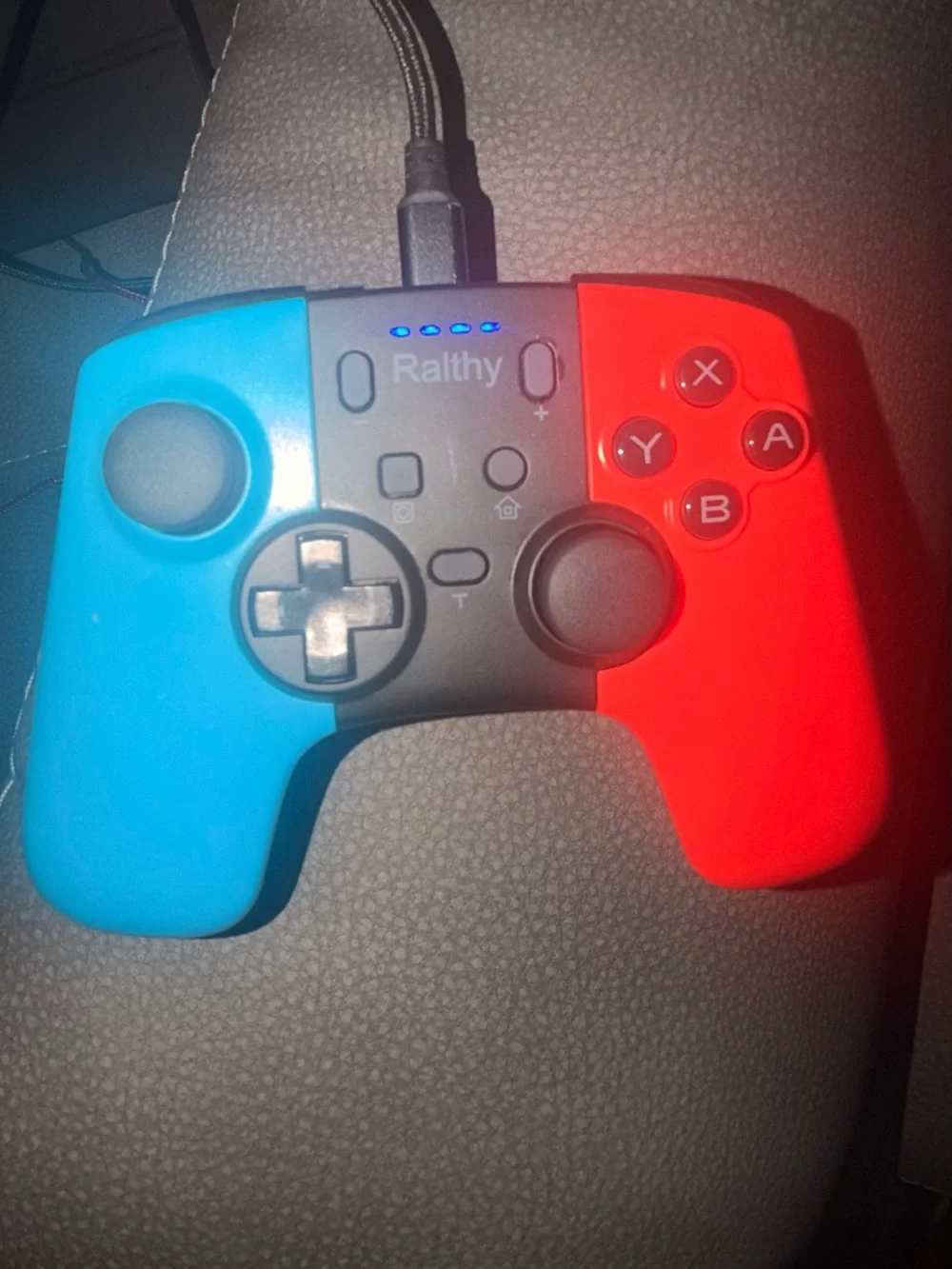 Blue & Red Wireless Game Controller for Nintendo Switch